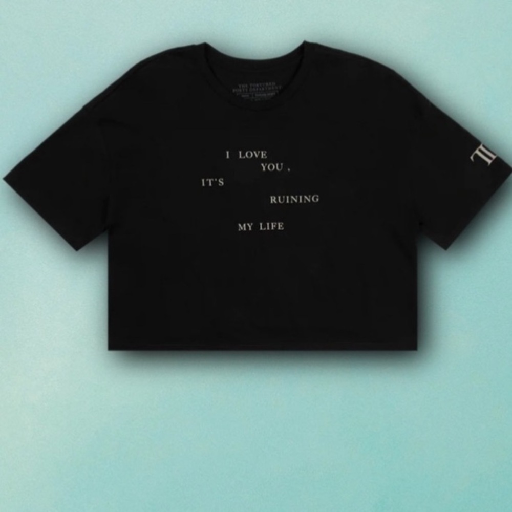Taylor Swift I Love You It’s Ruining My Life Loose Baby Tee TTPD